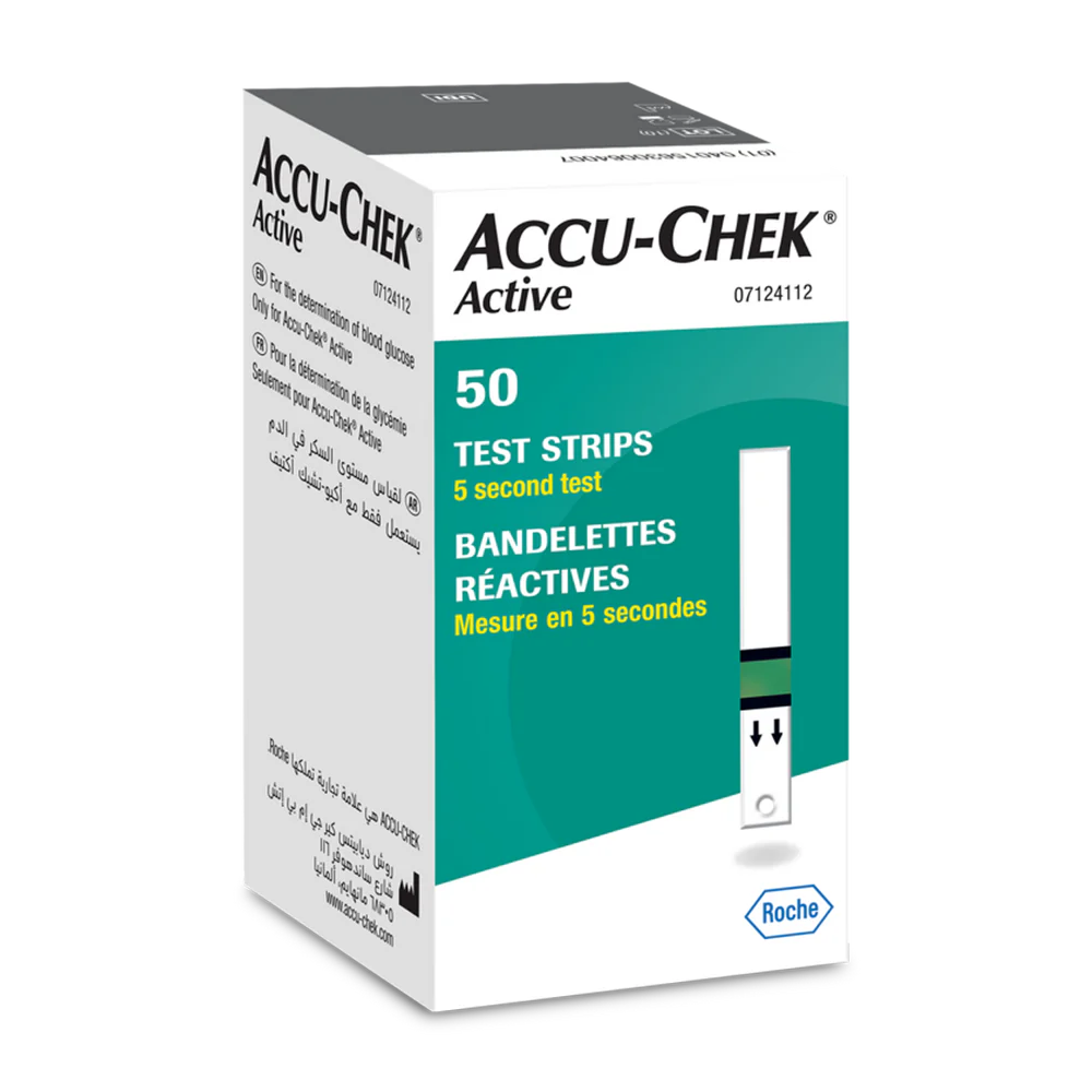 Accu-Chek Active Test Strips, 50's