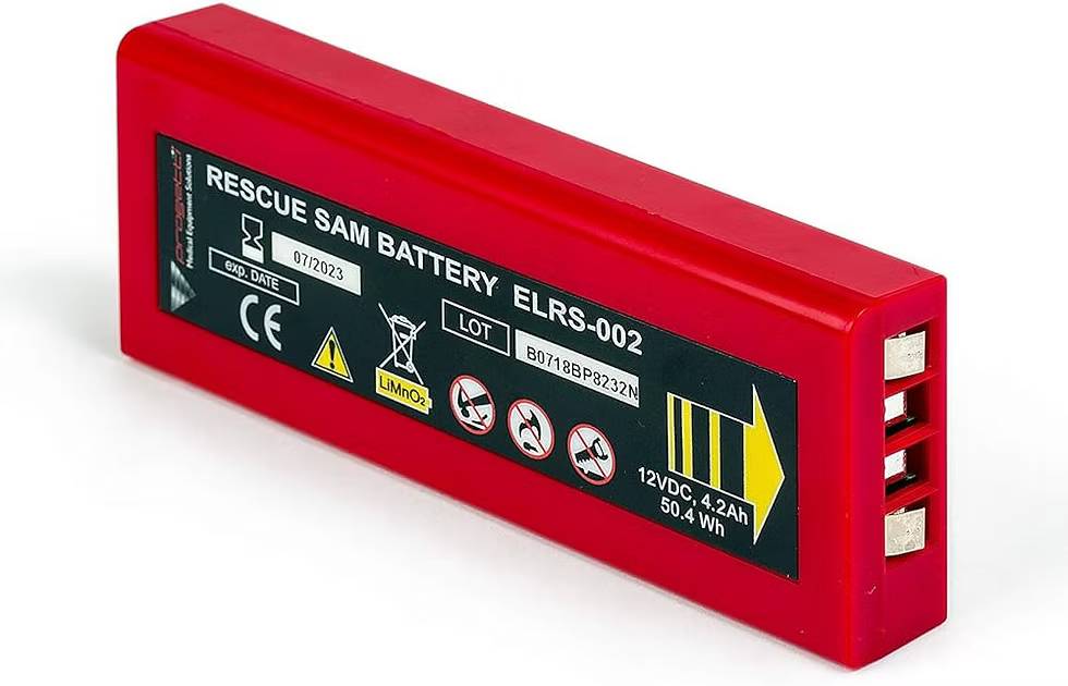 AED Rescue SAM-Battery Disposable