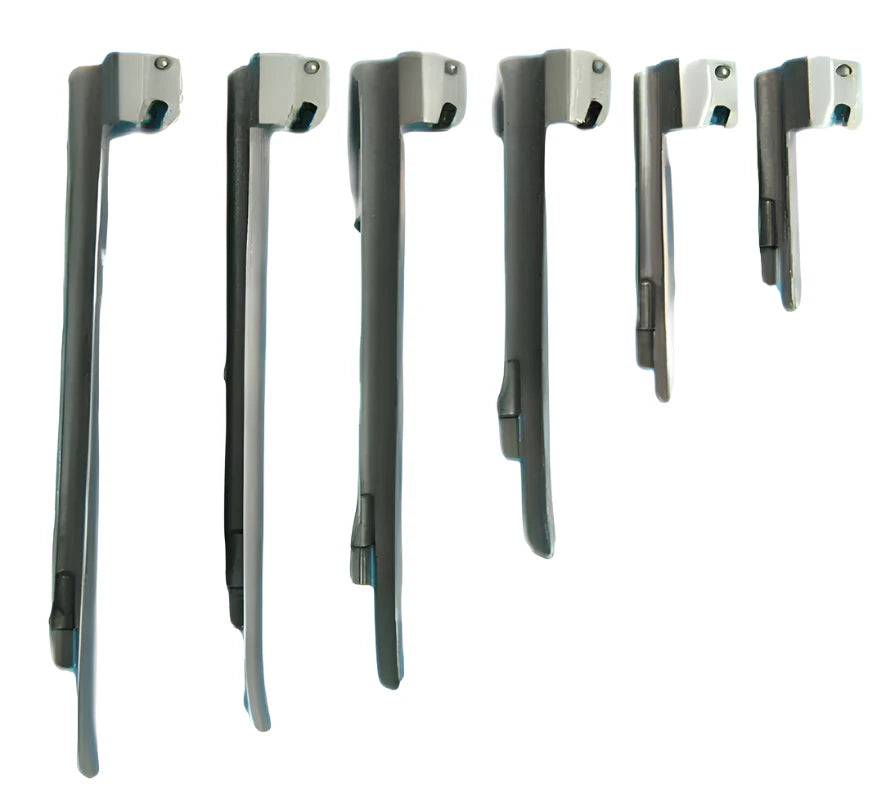 Laryngoscope Blades- Miller (available in sizes 00, 0, 1, 2, 3, 4, & 5)