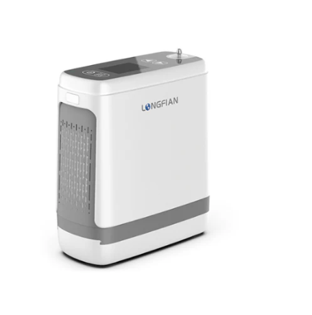 Oxygen Concentrator Jay-1000p Mobile Unit With Carry Pack And Battery.