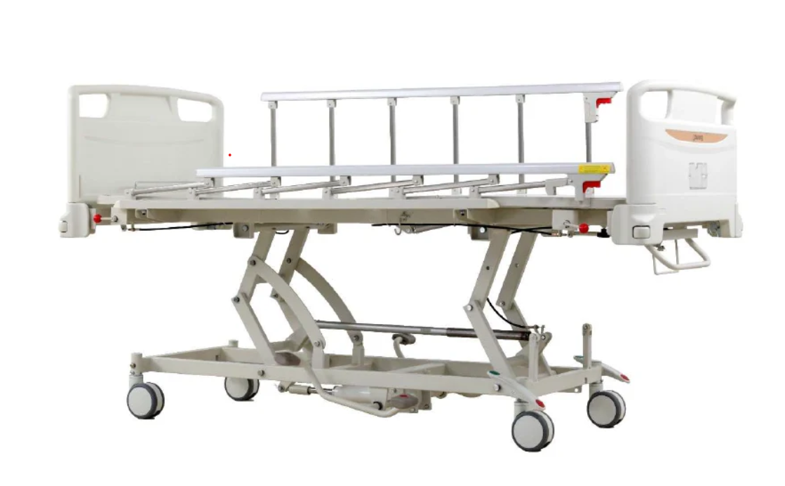 S-5 Function hydraulic bed with sides (S-5 Manual bed)