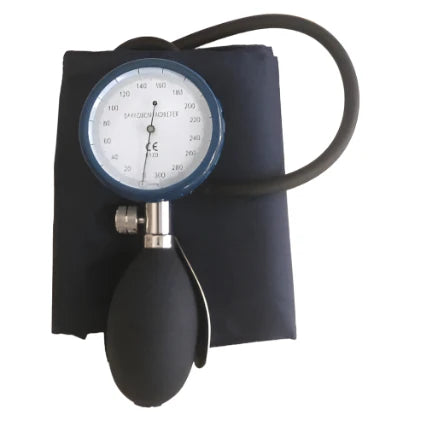 BP Meter Aneroid Palm ABS Gauge-Blue