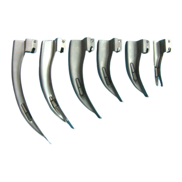 Integrated Fiber optic Macintosh blades 00-5