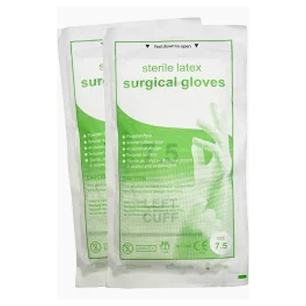 Latex Sterile Surgical Gloves Powder Free (6 – 8.5)