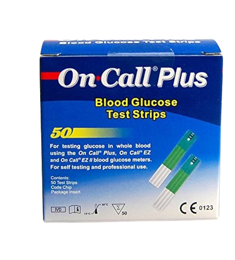 On Call Plus - Glucose Test Strips 50s