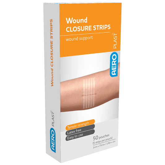 Wound Closure Strips 3, 75mm 5's (50's)