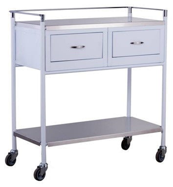 Anesthetic Trolley 2 Drawer – Large