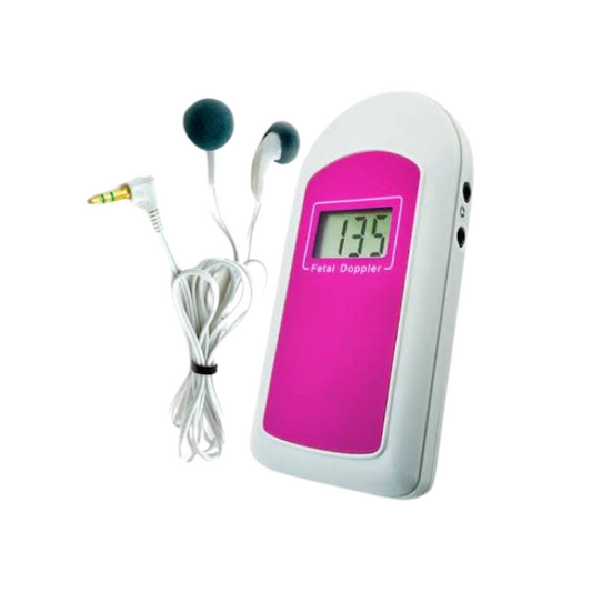 Doppler Foetal Baby Sounds Blue/Pink/Green Audio with Display