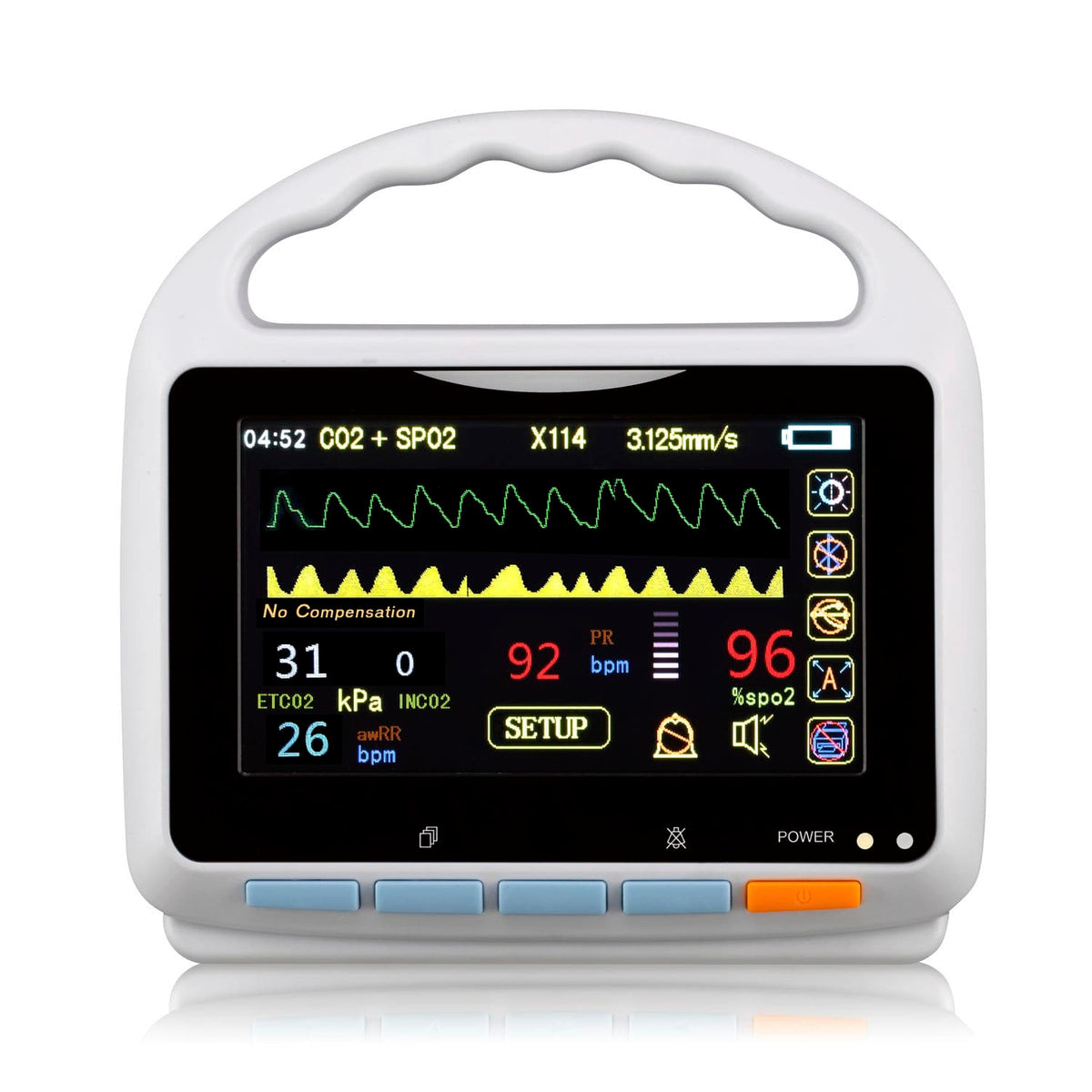 P Monitor JR2000A & NIBP/Epo2/T/ECG/ETC2 – Inala Medical