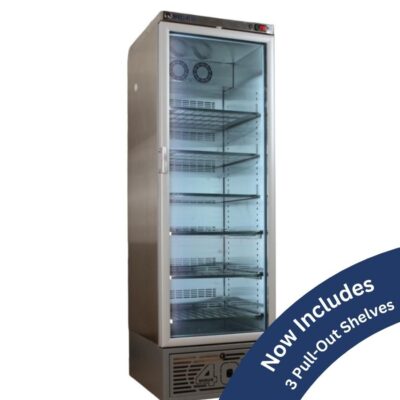 Upright Glass Door Freezer Temp (-25°C)