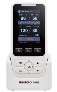 SinoHero Patient Handhel Vital Signs Monitor