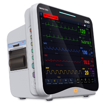 SinoHero Multi-Parameter Patient Monitor PR, SpO2, RESP, NIBP S90