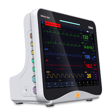 SinoHero Multi-Parameter Patient Monitor ECG SpO2, NIBP, Temp