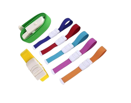 Tourniquet Elastic with Clip - Assorted Colors