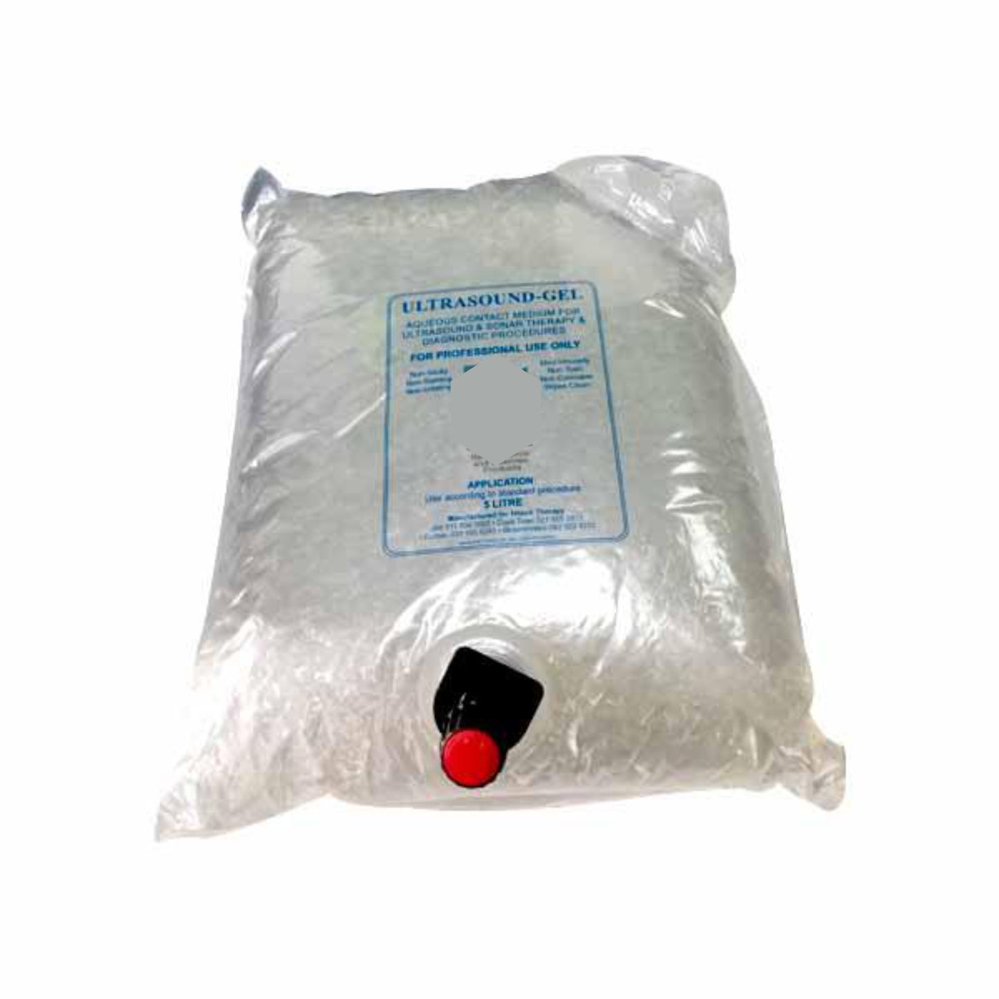 Crystal Ultrasound Gel 5I Clear or Blue