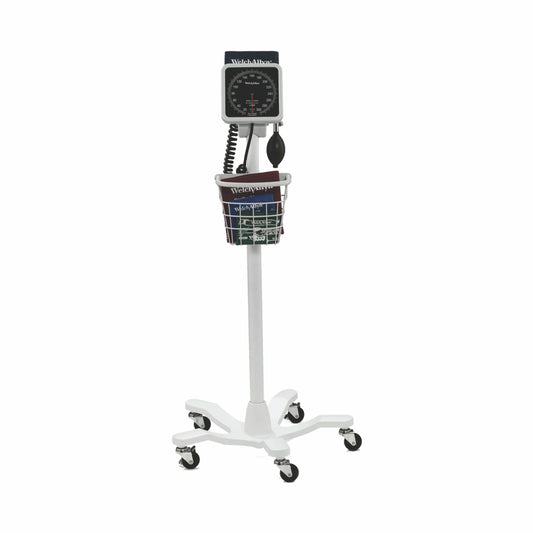 Welch Allyn 767 Mobile aneroid with 5 – Leg Mobile Stand.