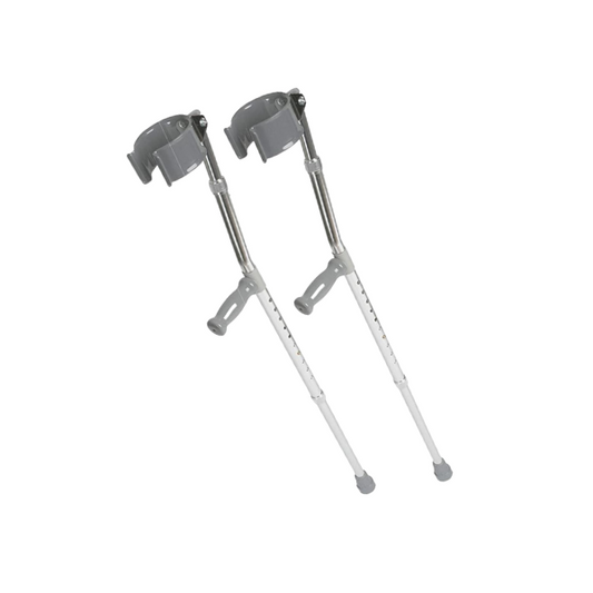 Elbow Pair Crutches - Aluminium