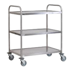 Stainless Steel Cardiac Trolley