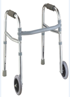 Walking Frame Rollator FS912L Front Wheels Folding