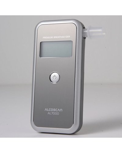 AlcoScan AL7000 Premium Breathalyser (Silver Grey)